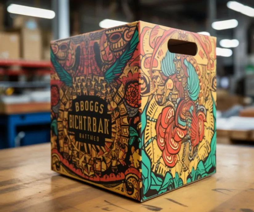 Corrugated flexo printing