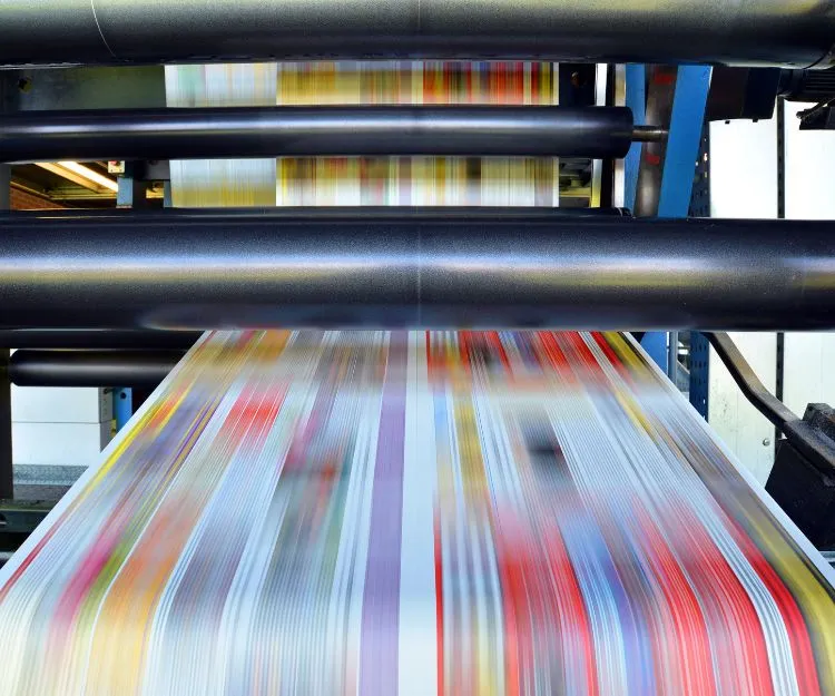 Coating and offset printing